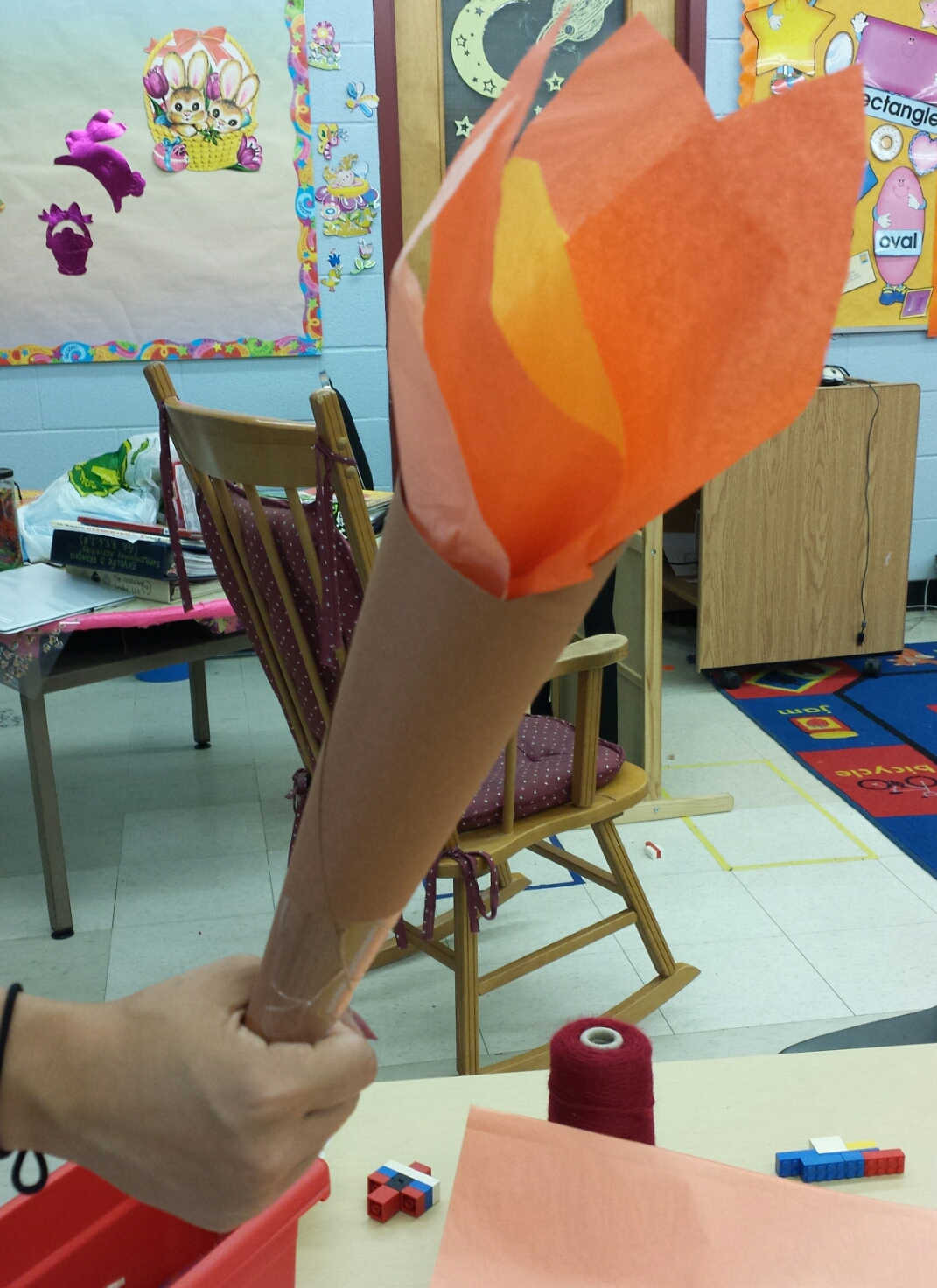 Olympic-Themed Summer Art: Olympic&nbsp;Torches!