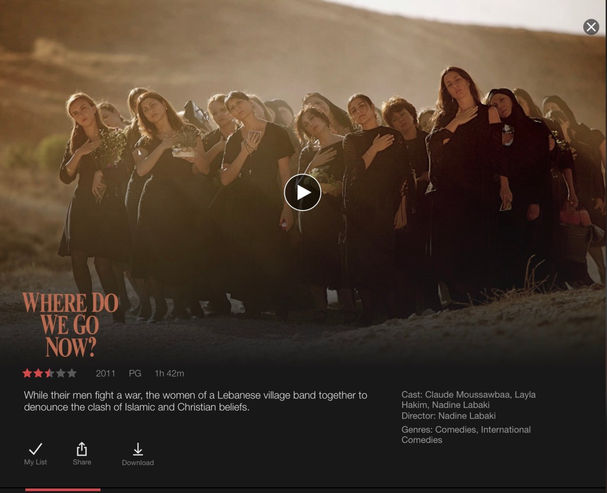 Where Do We Go Now?: A Stunning&nbsp;Masterpiece