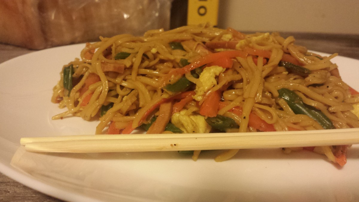 Three-Spiced Chow Mein